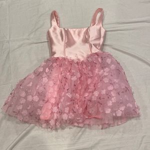 Dolls Kill sugar thrills so on pointe flower tutu dress
